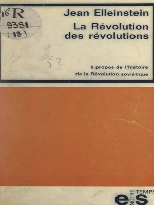 cover image of La Révolution des révolutions